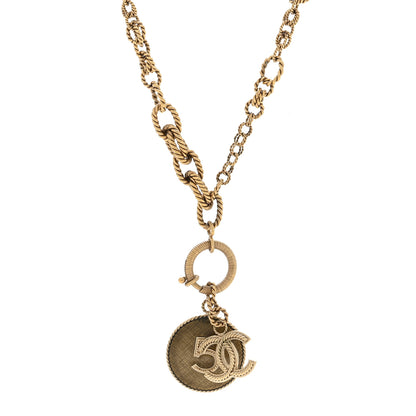 Chanel Chain N°5 CC Necklace Gold 1 of 7