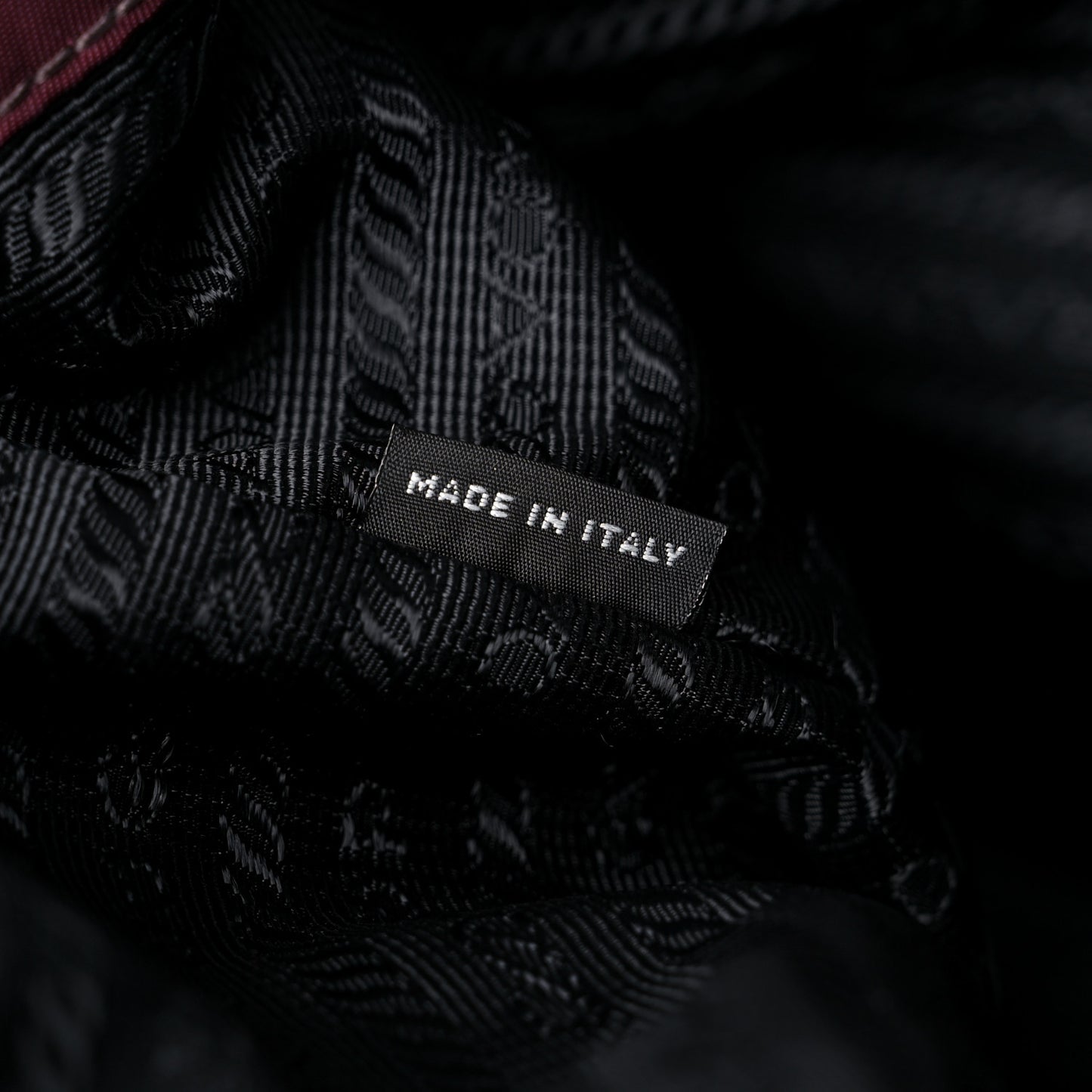 Tessuto Nylon Vela Medium Backpack Bordeaux