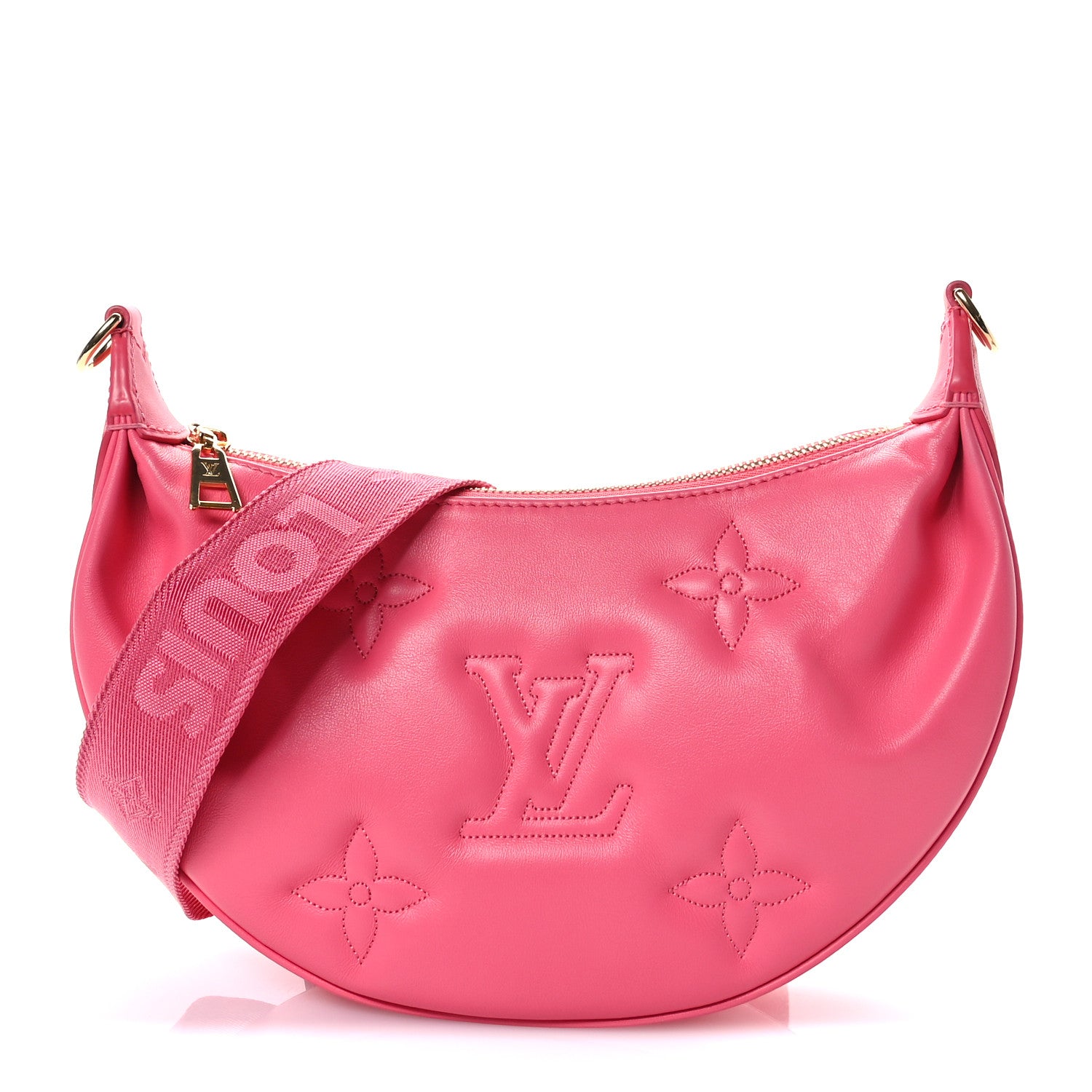 Louis Vuitton Calfskin Bubblegram Over The Moon Dragon Fruit 1 of 9