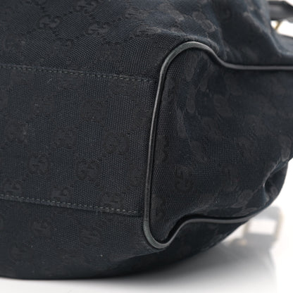 Gucci Monogram Medium Sukey Tote Black 8 of 12