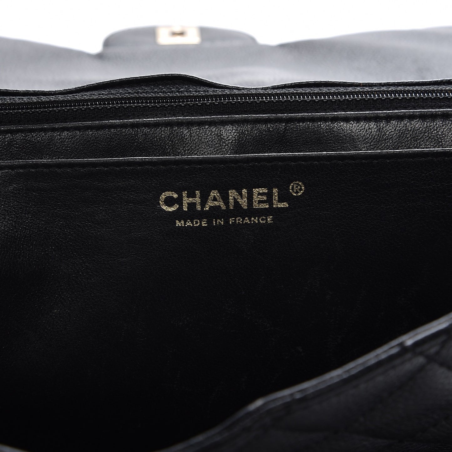 Caviar Quilted Jumbo Single Flap Black