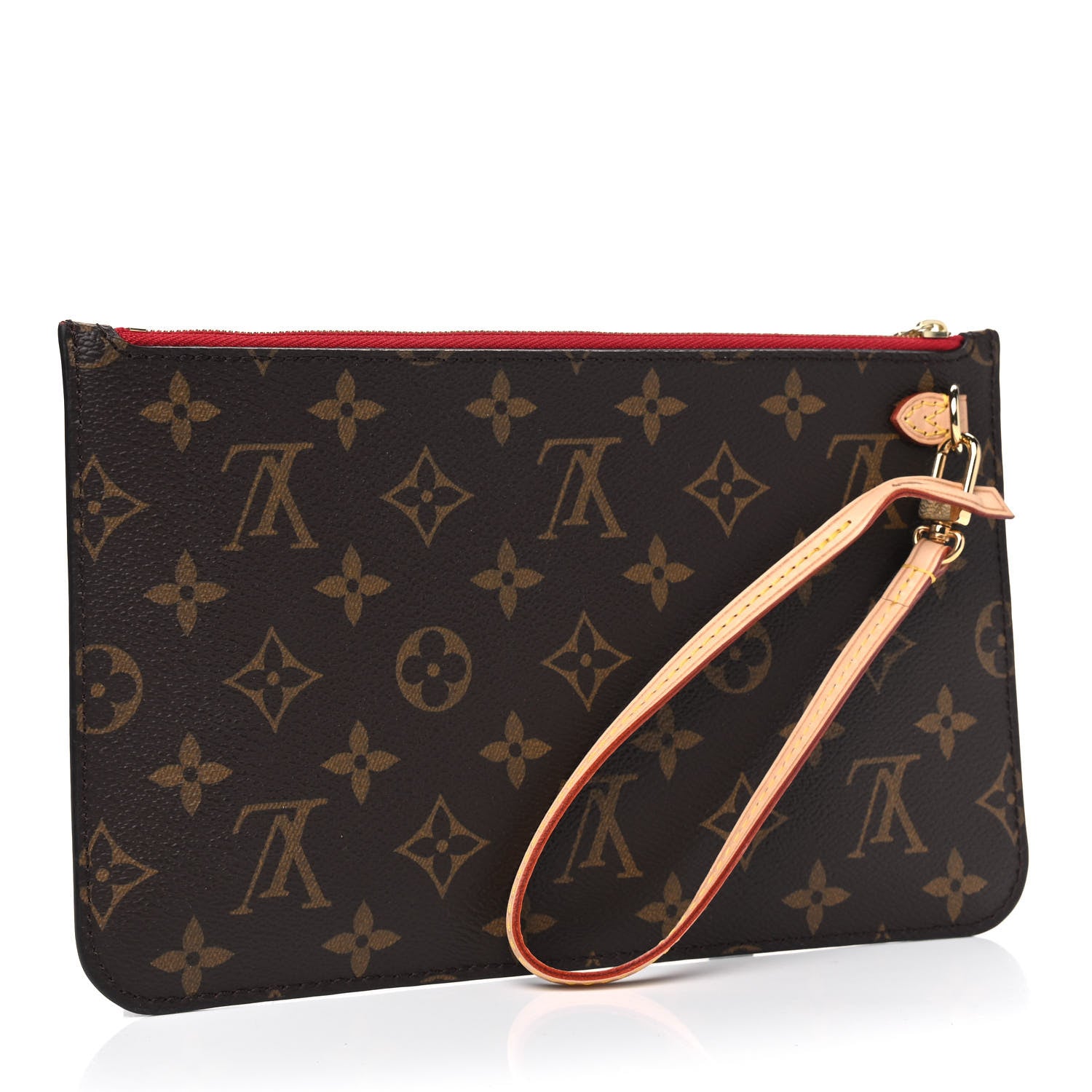 Louis Vuitton Monogram Neverfull MM GM Pochette Cherry 2 of 4