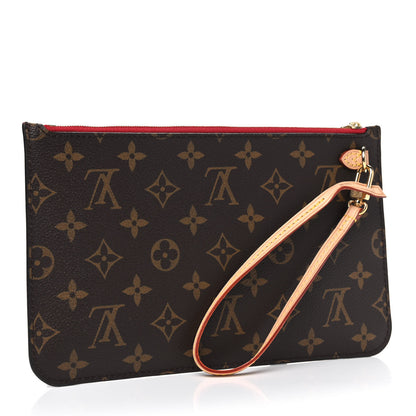 Louis Vuitton Monogram Neverfull MM GM Pochette Cherry 2 of 4