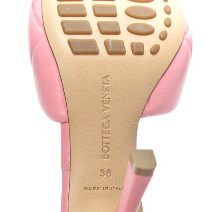 Bottega Veneta Nappa Quilted Rubber Lido Mule Sandals 36 Blossom 6 of 13