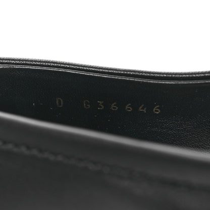 Chanel Lambskin Quilted CC Turnlock Loafers 37.5 Black 10 of 12