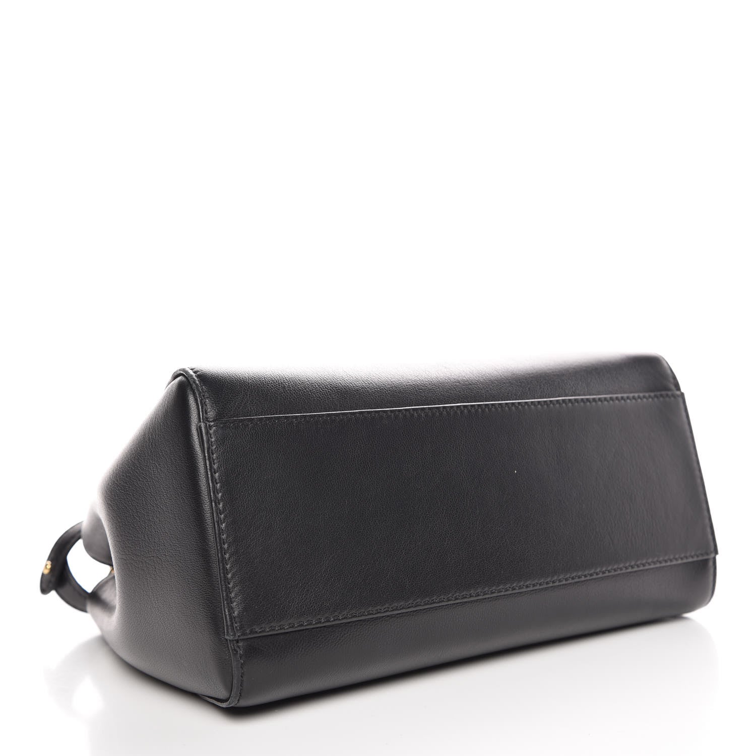 Fendi Nappa Mini Peekaboo Iconic Satchel Black 5 of 9