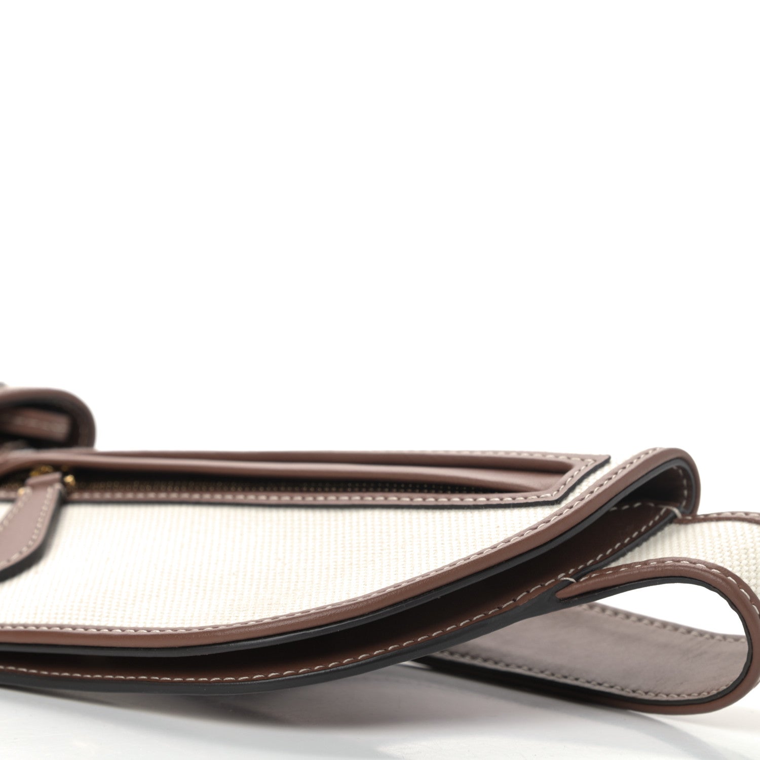 Burberry Canvas Smooth Calfskin Olympia Belt Bag Natural 11 of 14