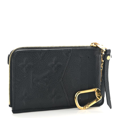 Louis Vuitton Empreinte Recto Verso Card Holder Black 2 of 7