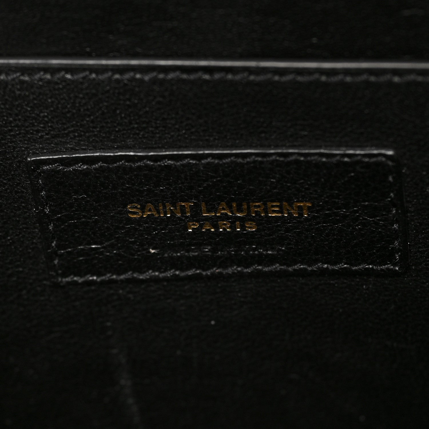 Saint Laurent Lambskin Matelasse Monogram Large Vicky Chain Bag Black 6 of 11