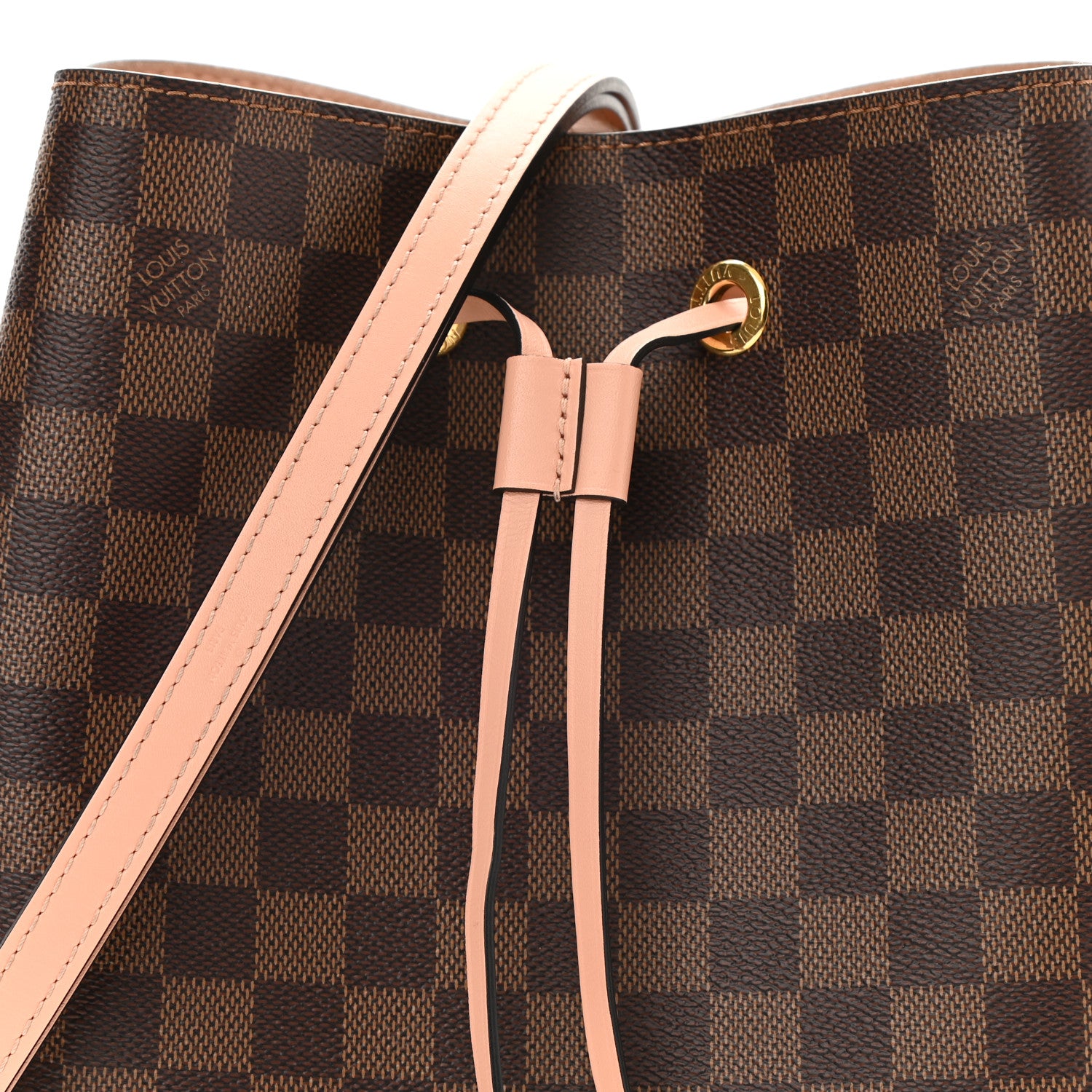 Louis Vuitton Damier Ebene Neonoe MM Venus Pink 10 of 10