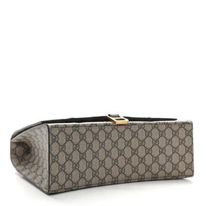 Balenciaga X GUCCI GG Supreme Monogram Medium Hourglass Top Handle Bag Beige Ebony 4 of 10