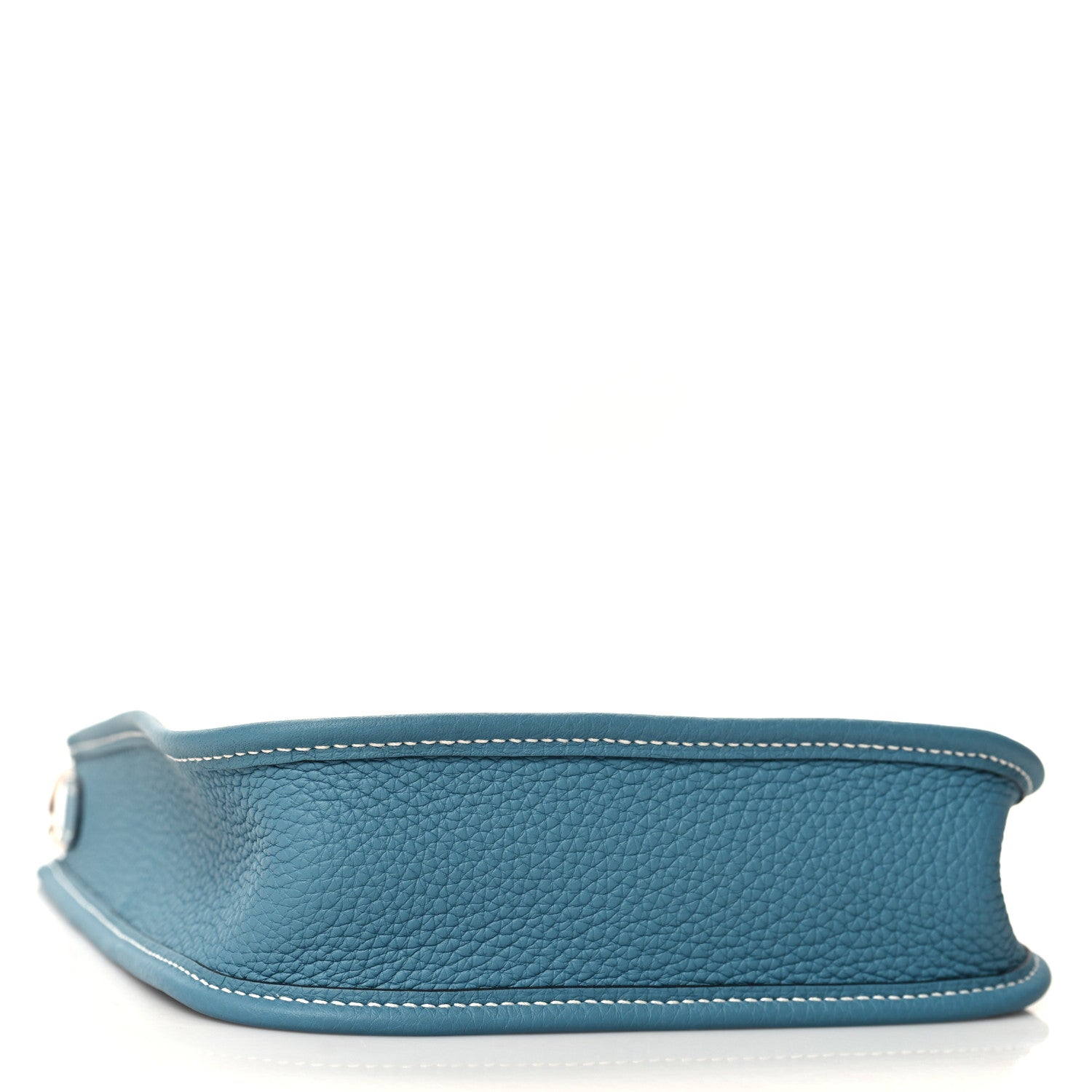 Hermes Taurillon Clemence Evelyne TPM New Blue Jean 4 of 11