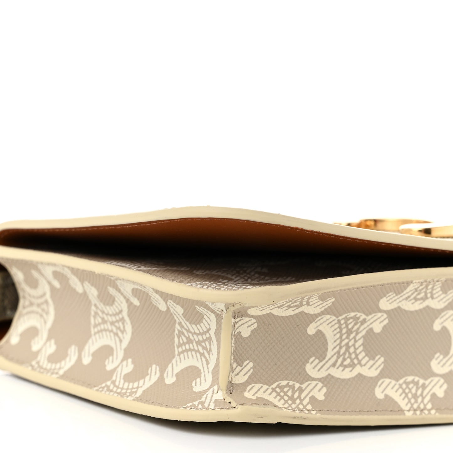 Canvas Calfskin Triomphe Multipochette Grege