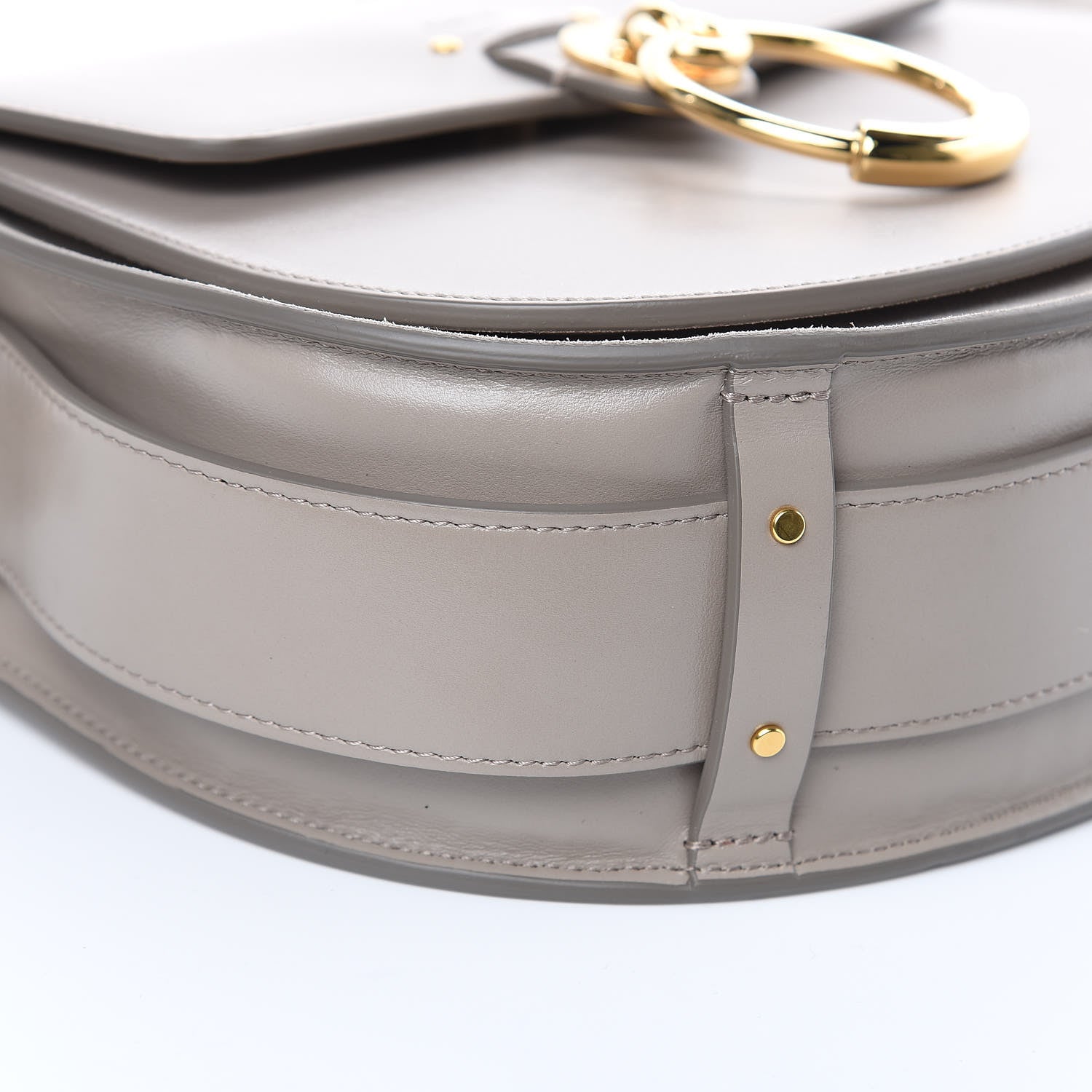 Chloe Calfskin Large Tess Bag Motty Grey 8 of 10