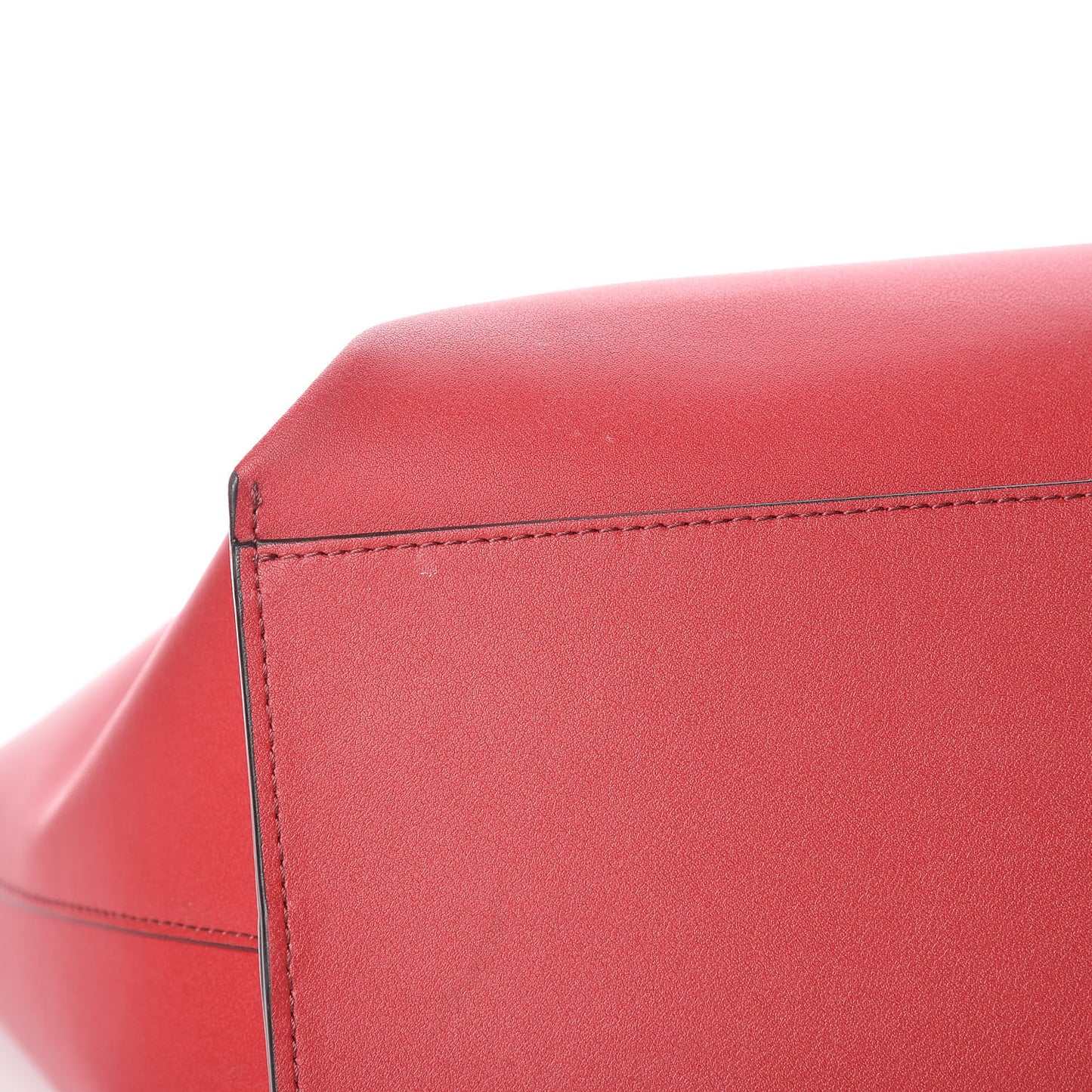 Calfskin Medium GV Shopper Tote Dark Red