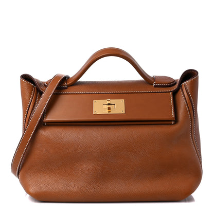 Hermes Barenia Faubourg 24/24 29 Fauve 1 of 14
