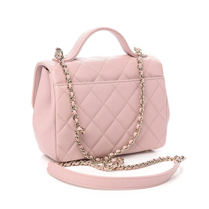 Chanel Caviar Quilted Small Business Affinity Flap Light Pink 2 of 8