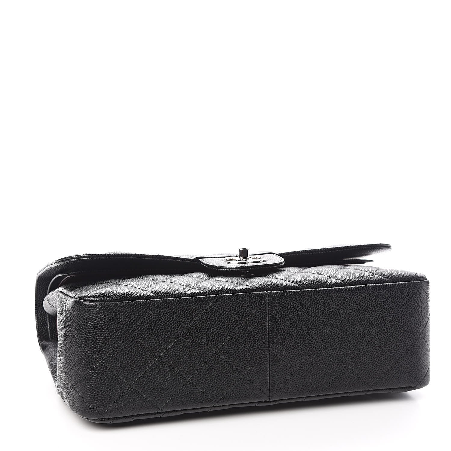 Chanel Caviar Quilted Jumbo Double Flap Black 4 of 12