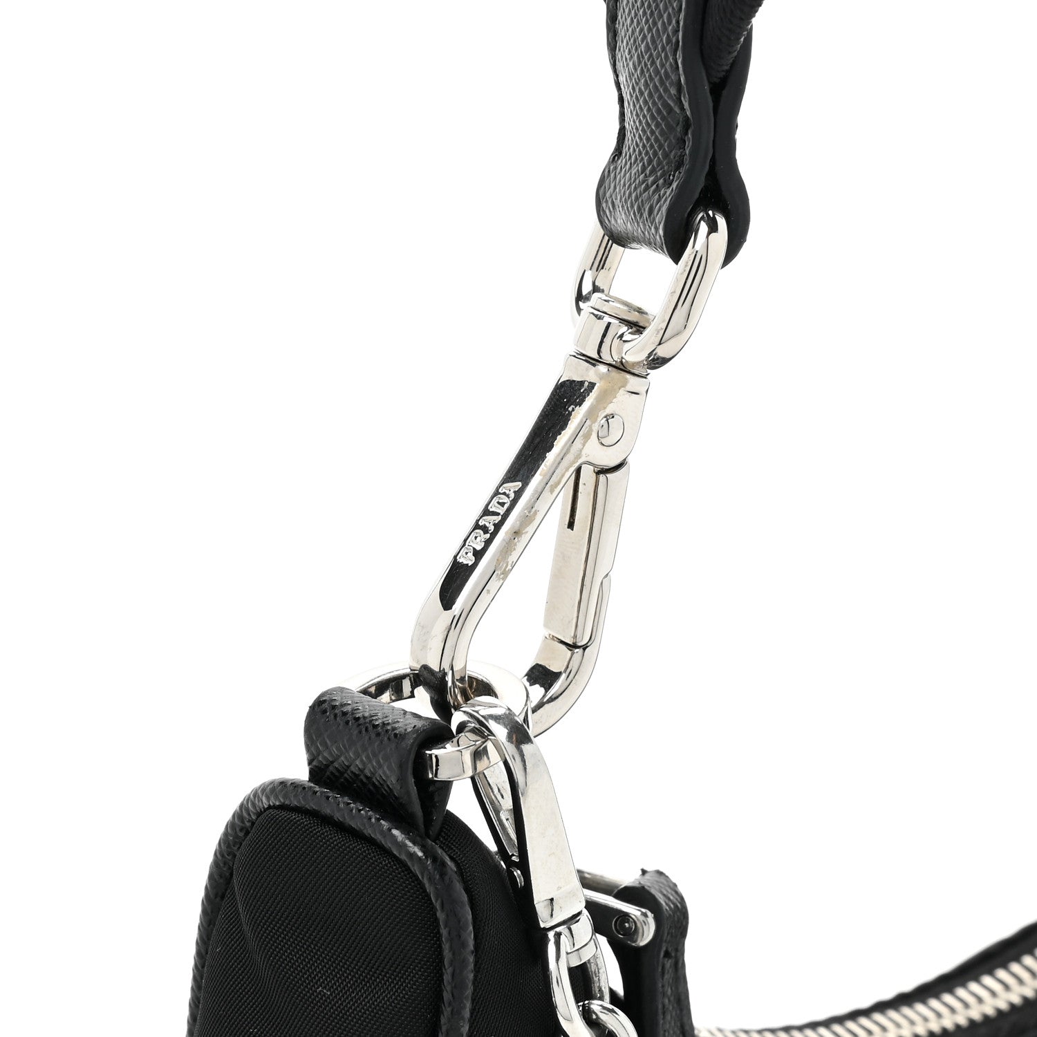 Prada Nylon Re-Edition 2005 Shoulder Bag Black 9 of 9