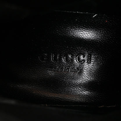 Gucci Nappa Horsebit Ankle Boots 37.5 New Chocolate 8 of 9