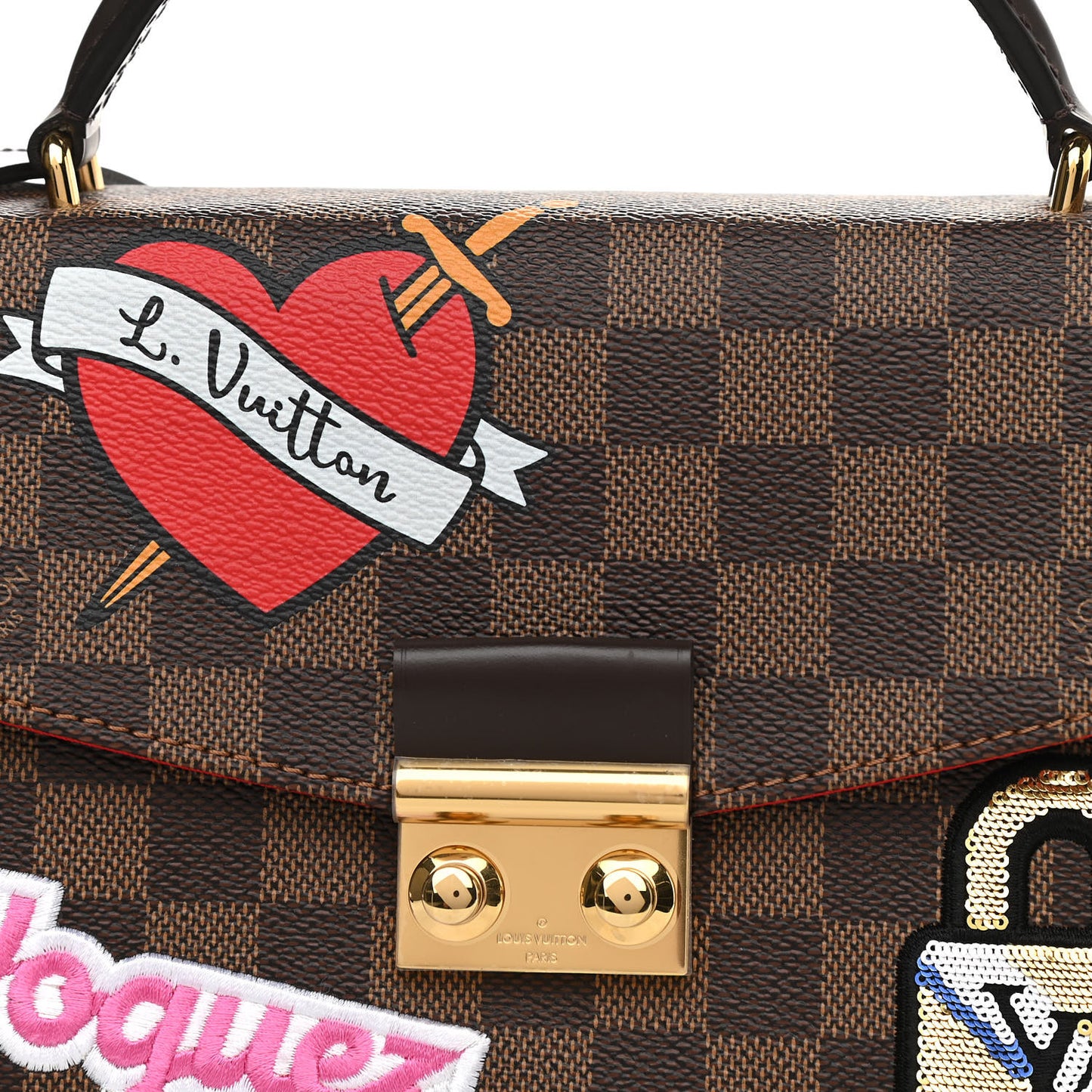 Damier Ebene Patches Croisette