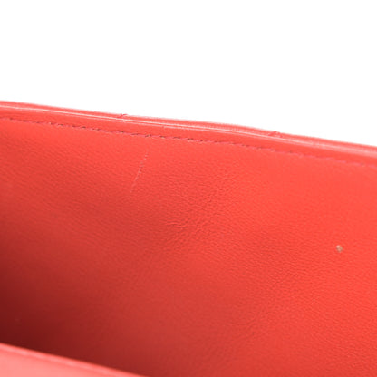 Chanel Lambskin Quilted Mini Rectangular Flap Red 12 of 17