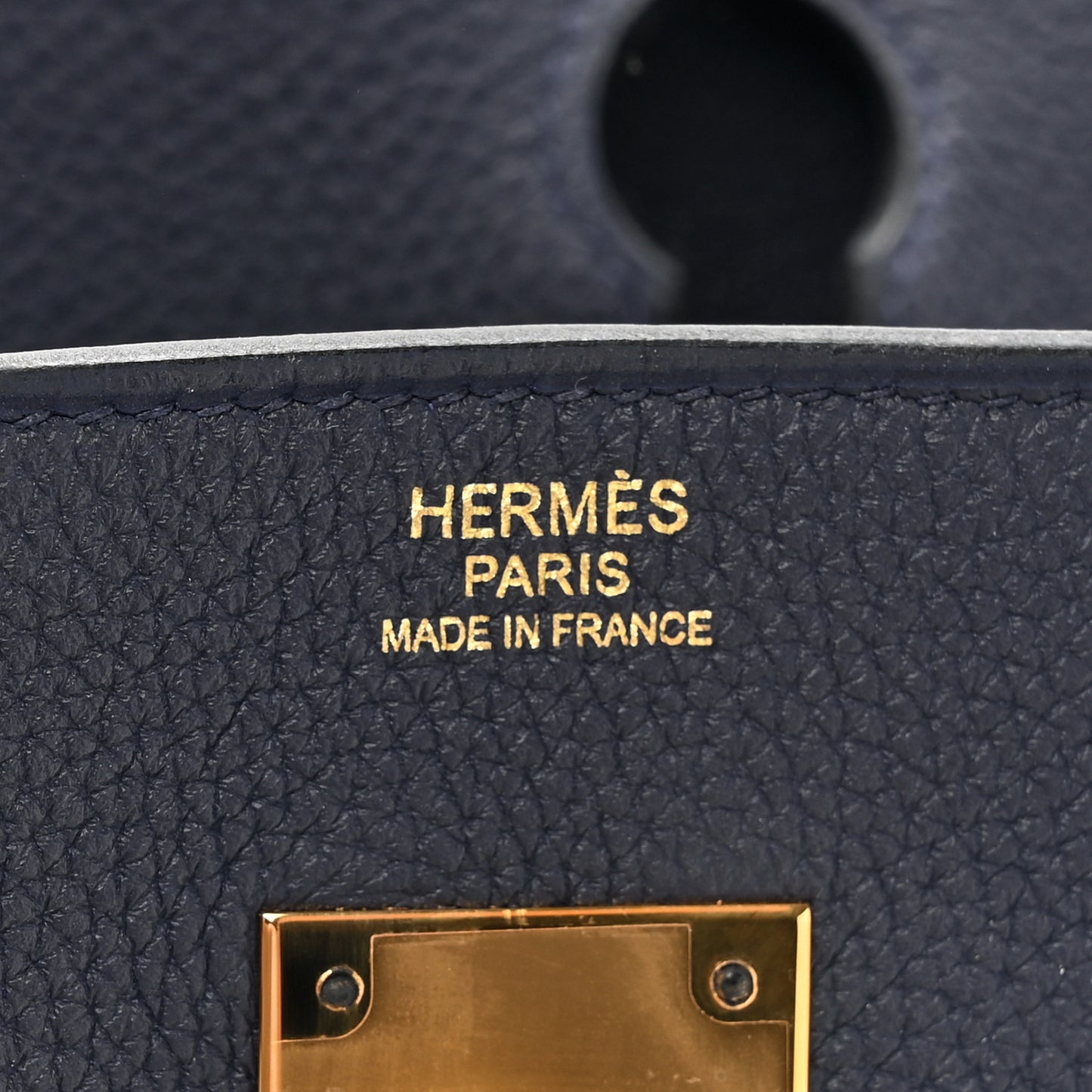 Togo Birkin 30 Bleu Nuit