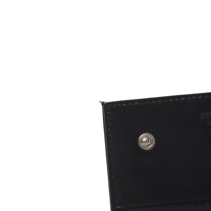 Prada Tessuto Nylon Continental Flap Wallet Black 9 of 9