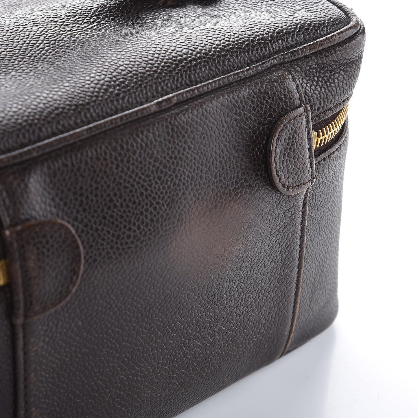 Caviar Vanity Cosmetic Case Brown