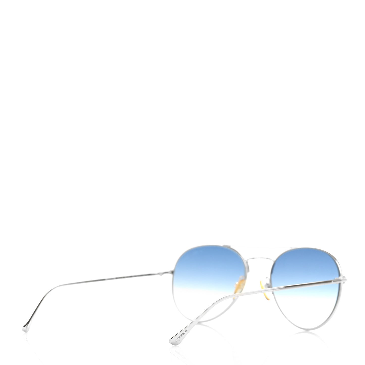 Metal Ace-02 Aviator Sunglasses TF551 Silver Blue
