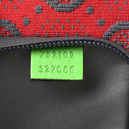 Gucci Jersey GG Monogram All Over Sporty Belt Bag Green Grey Multicolor 6 of 9