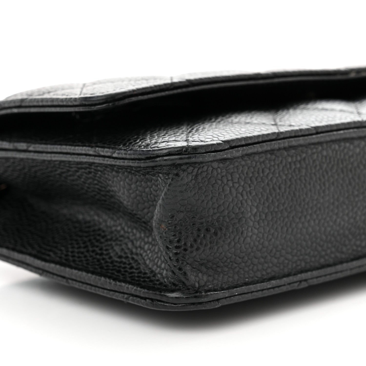 Chanel Caviar Quilted Wallet on Chain WOC Black 10 of 15