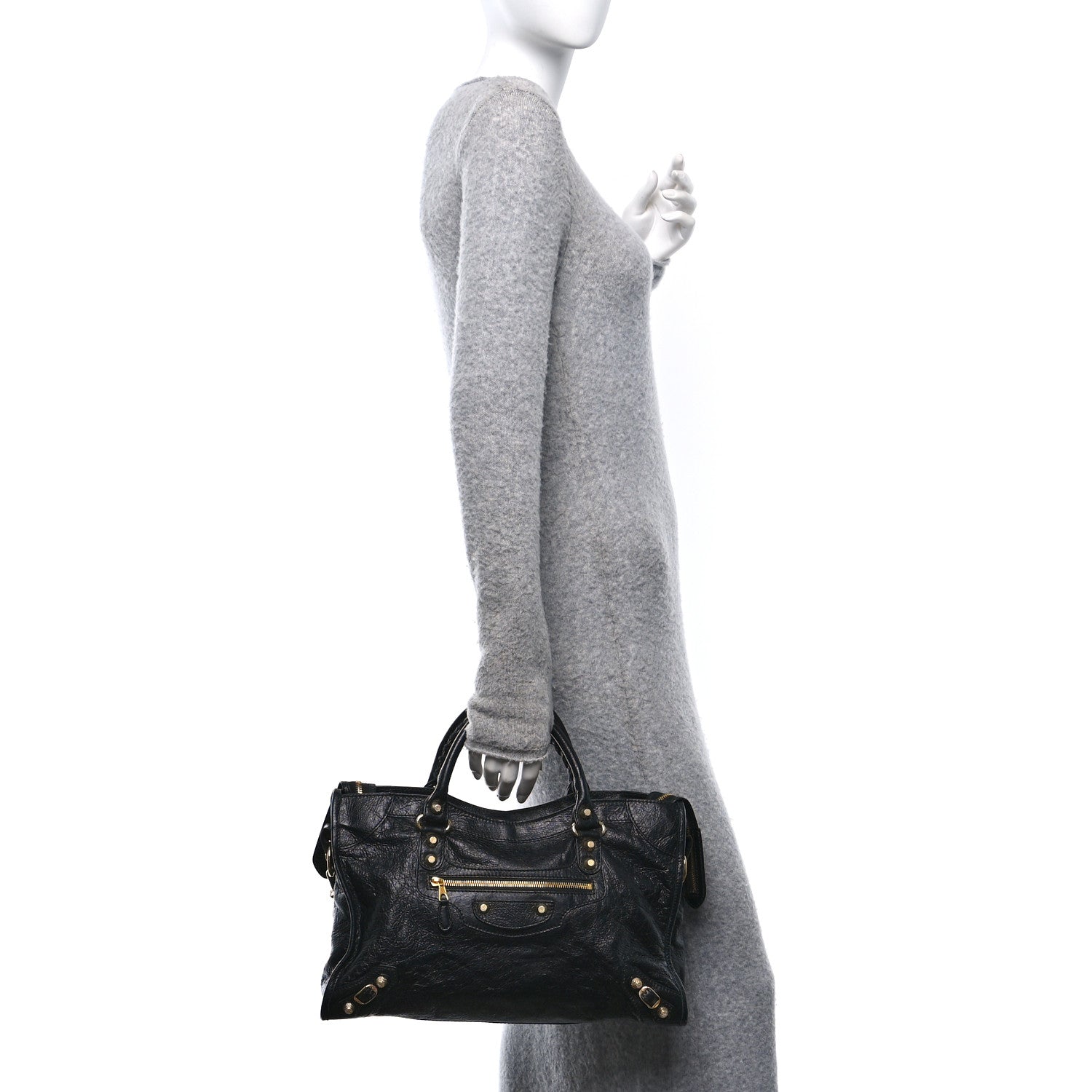 Balenciaga Agneau Giant 12 Gold Hardware City Black 2 of 11