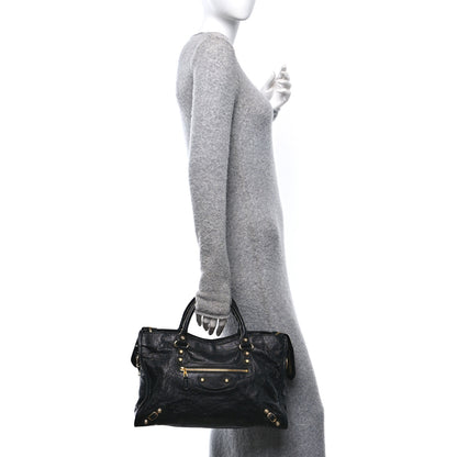 Balenciaga Agneau Giant 12 Gold Hardware City Black 2 of 11