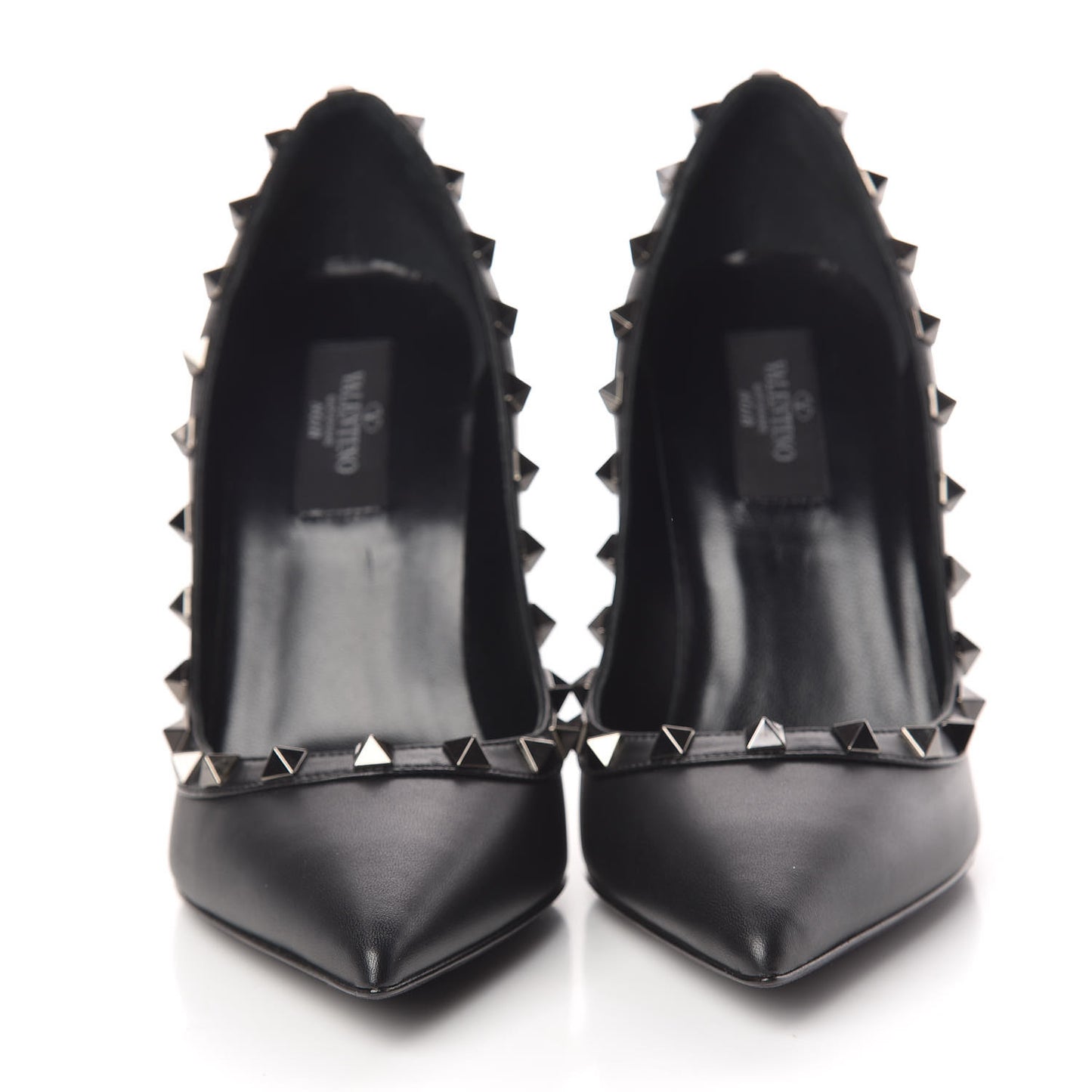 Nappa Rockstud 100mm Pumps 37.5 Black