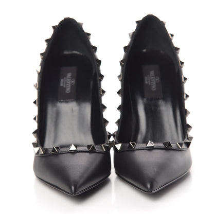 Valentino Garavani Nappa Rockstud 100mm Pumps 37.5 Black 2 of 9