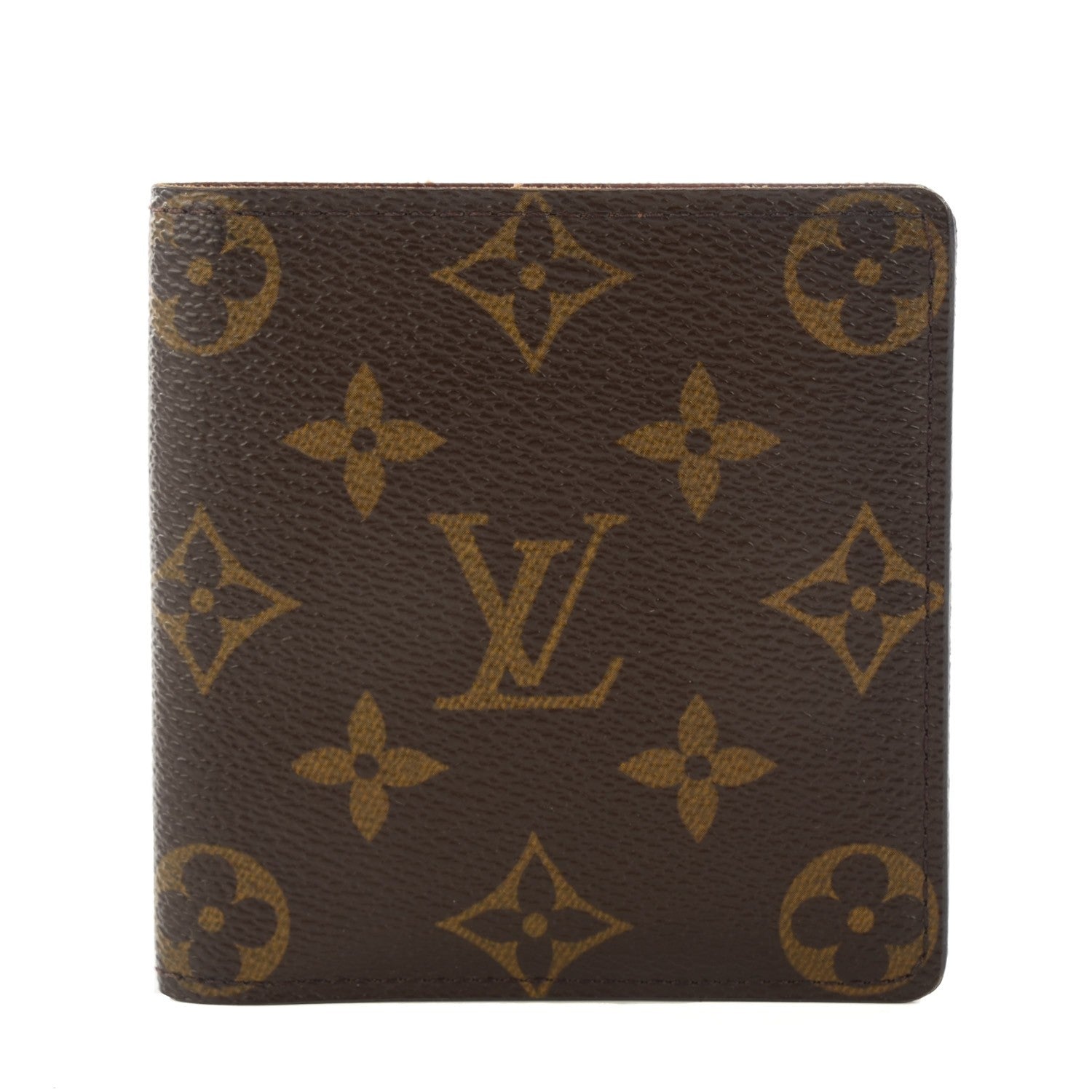 Louis Vuitton Monogram Mens Billfold Wallet 6 Credit Card Slots 1 of 7
