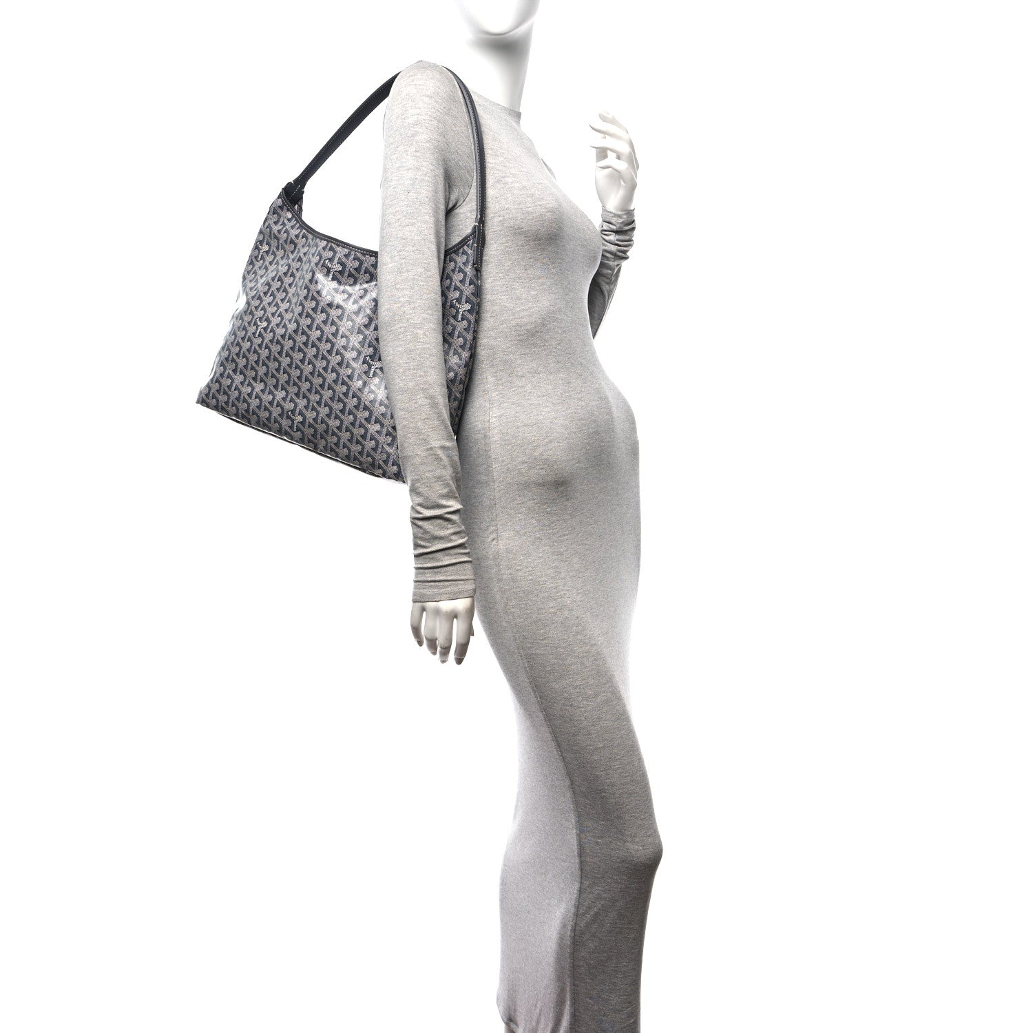 Goyard Goyardine Boheme Hobo Grey 2 of 10