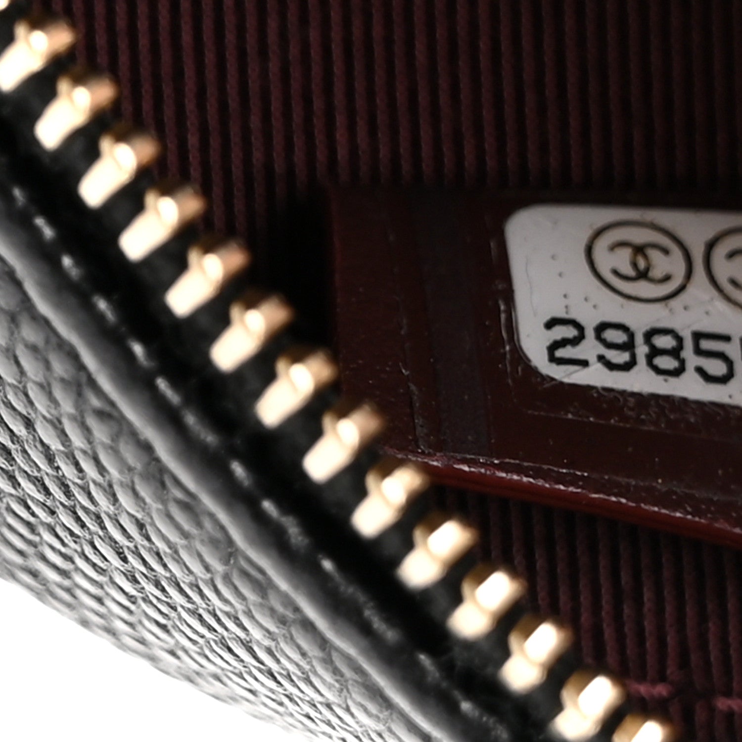 Chanel Caviar Quilted Round Clutch With Chain Black 7 of 10