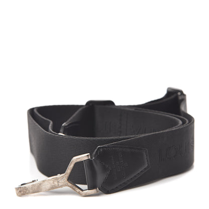 Louis Vuitton Canvas Adjustable Shoulder Strap Black 1 of 4