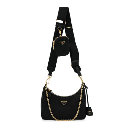 Prada Nylon Re-Edition 2005 Shoulder Bag Black 1 of 9