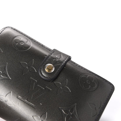 Louis Vuitton Mat Monogram French Purse Wallet Gris 8 of 13