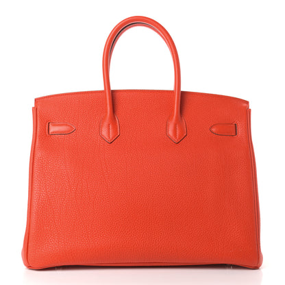Hermes Togo Birkin 35 Rose Jaipur 4 of 35