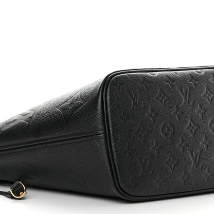 Louis Vuitton Empreinte Monogram Giant Neverfull MM Black 8 of 13