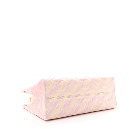 Louis Vuitton Empreinte Monogram Summer Stardust Onthego PM Pink 4 of 10