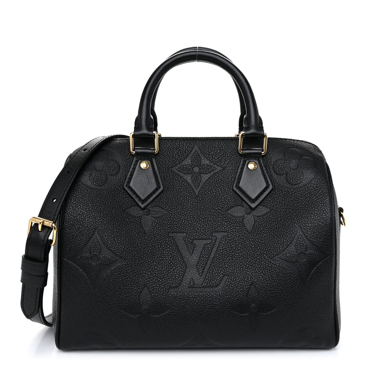 Empreinte Monogram Giant Speedy Bandouliere 25 Black