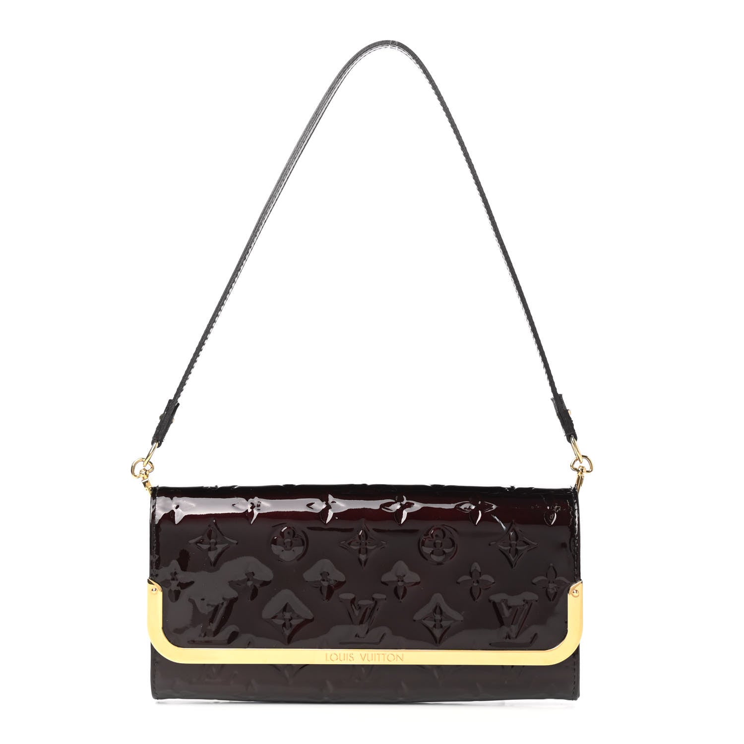 Louis Vuitton Vernis Rossmore MM Amarante 1 of 10