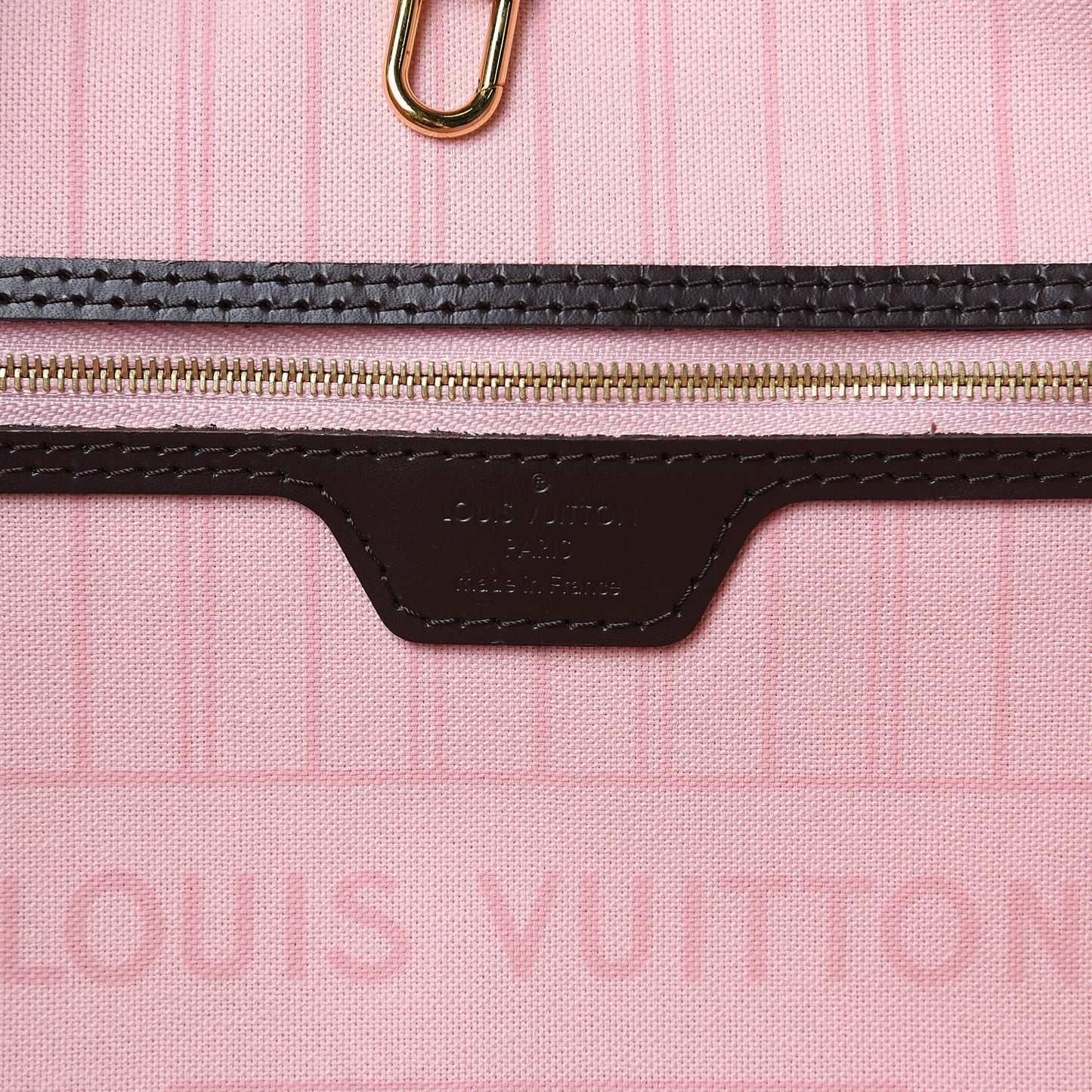 Damier Ebene Neo Neverfull MM Rose Ballerine