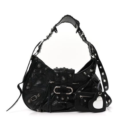 Balenciaga Agneau Arena Medium Le Cagole Shoulder Bag Black 3 of 11