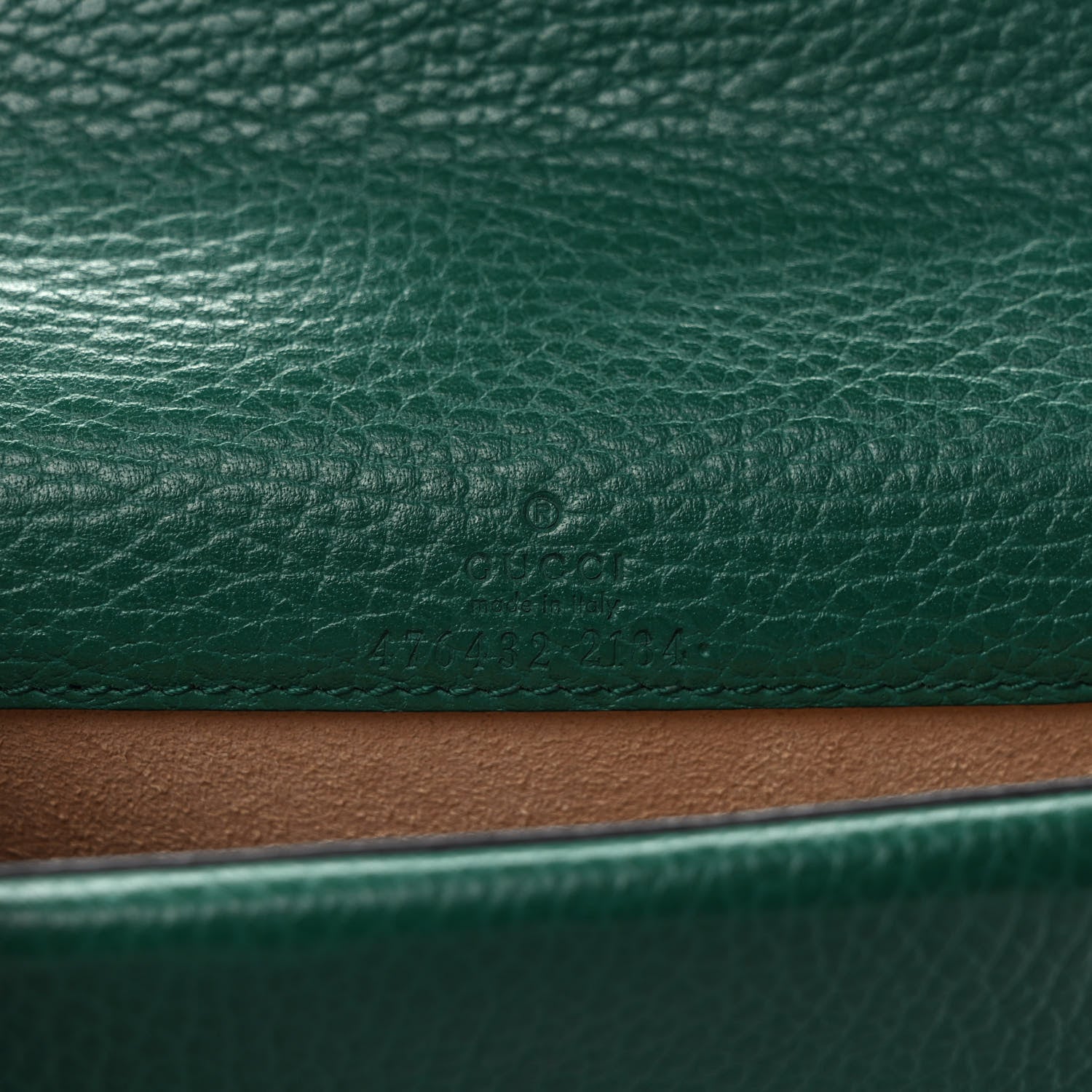 Gucci Calfskin Super Mini Dionysus Shoulder Bag Emerald 6 of 8